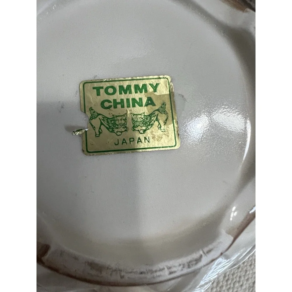 VTG Tommy China Ceramic Teapot, Teacup & Plate,‎ Sunflower & Fruit Design, Japan